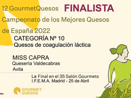 CAMPEONATO MEJORES QUESOS DE ESPAÑA 2022 - FINALSTA - MIIS CAPRA