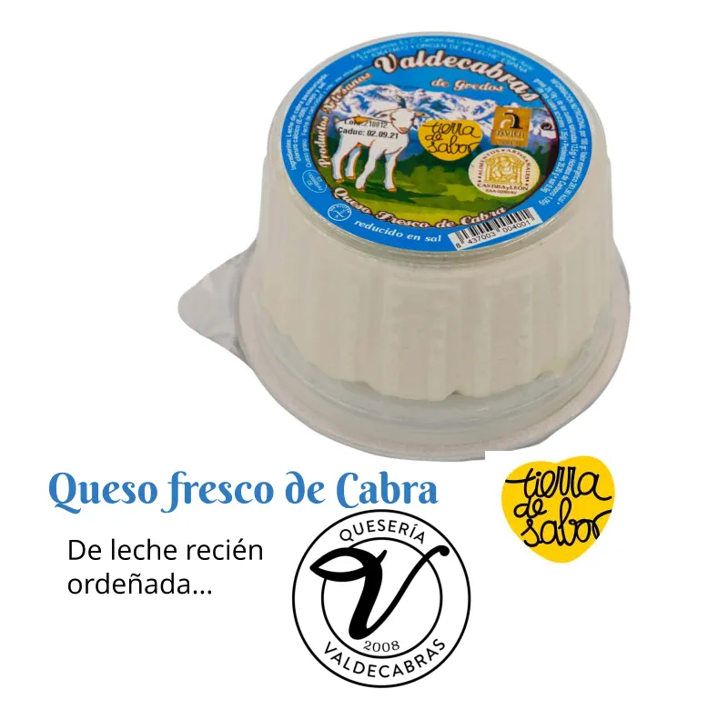 Queso fresco de Cabra de Quesería Valdecabras
