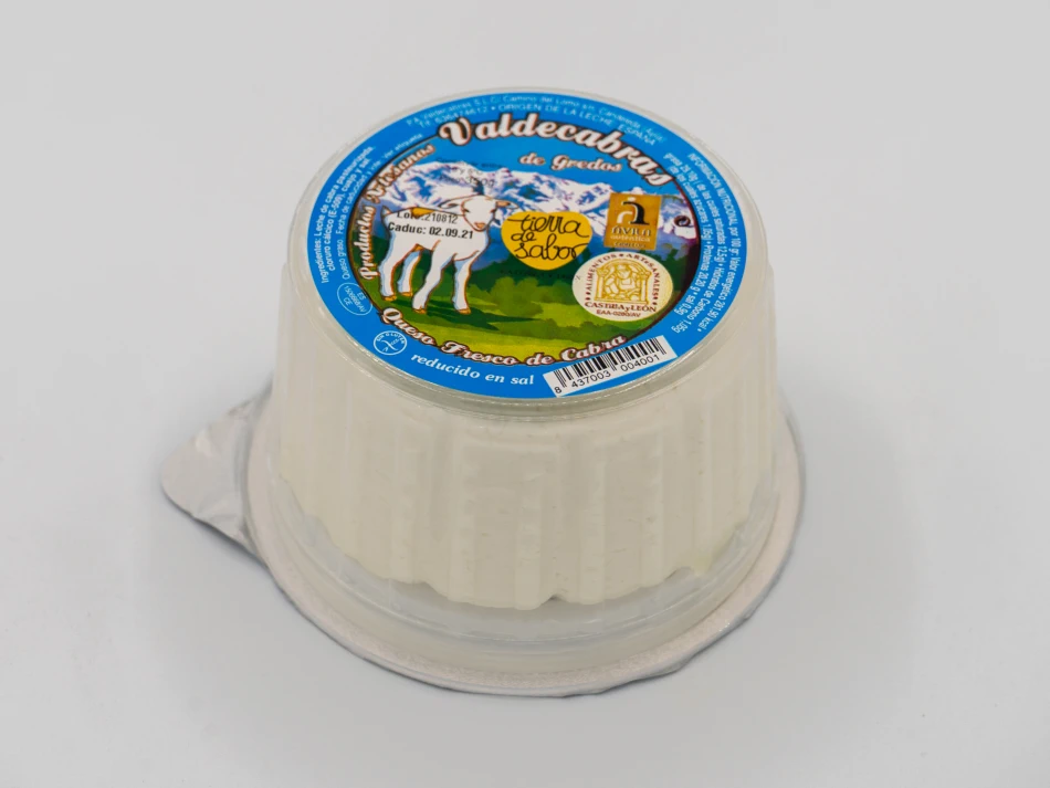 Queso fresco de cabra artesano de Quesería Valdecabras